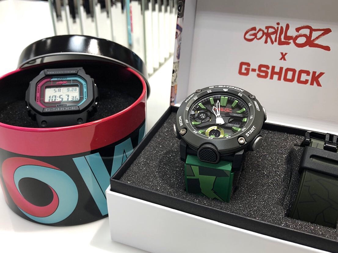 G shock 2024 x gorillaz 2019